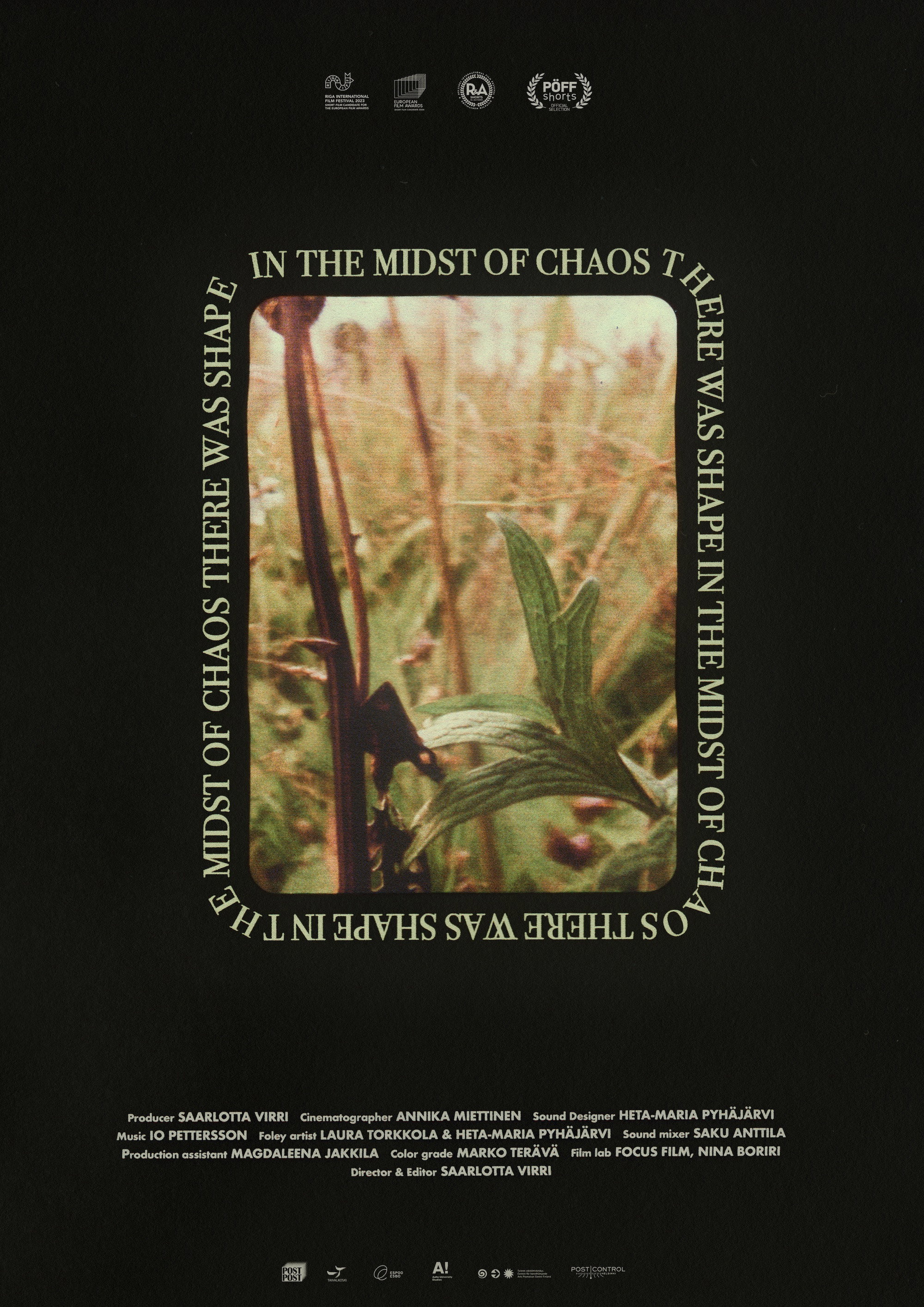 In the Midst of Chaos There Was Shape (2023) poster