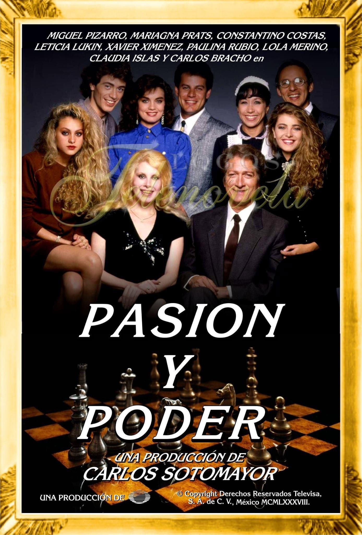 Pasión y poder (1988) poster