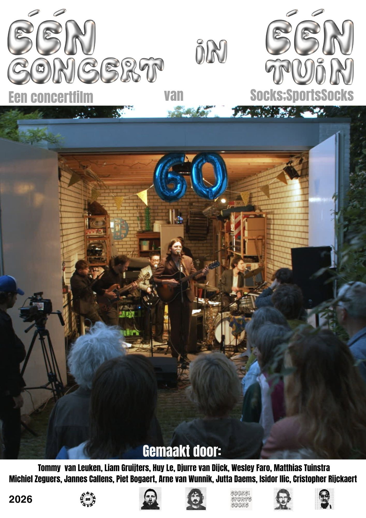 Één concert in één tuin. (2026) poster