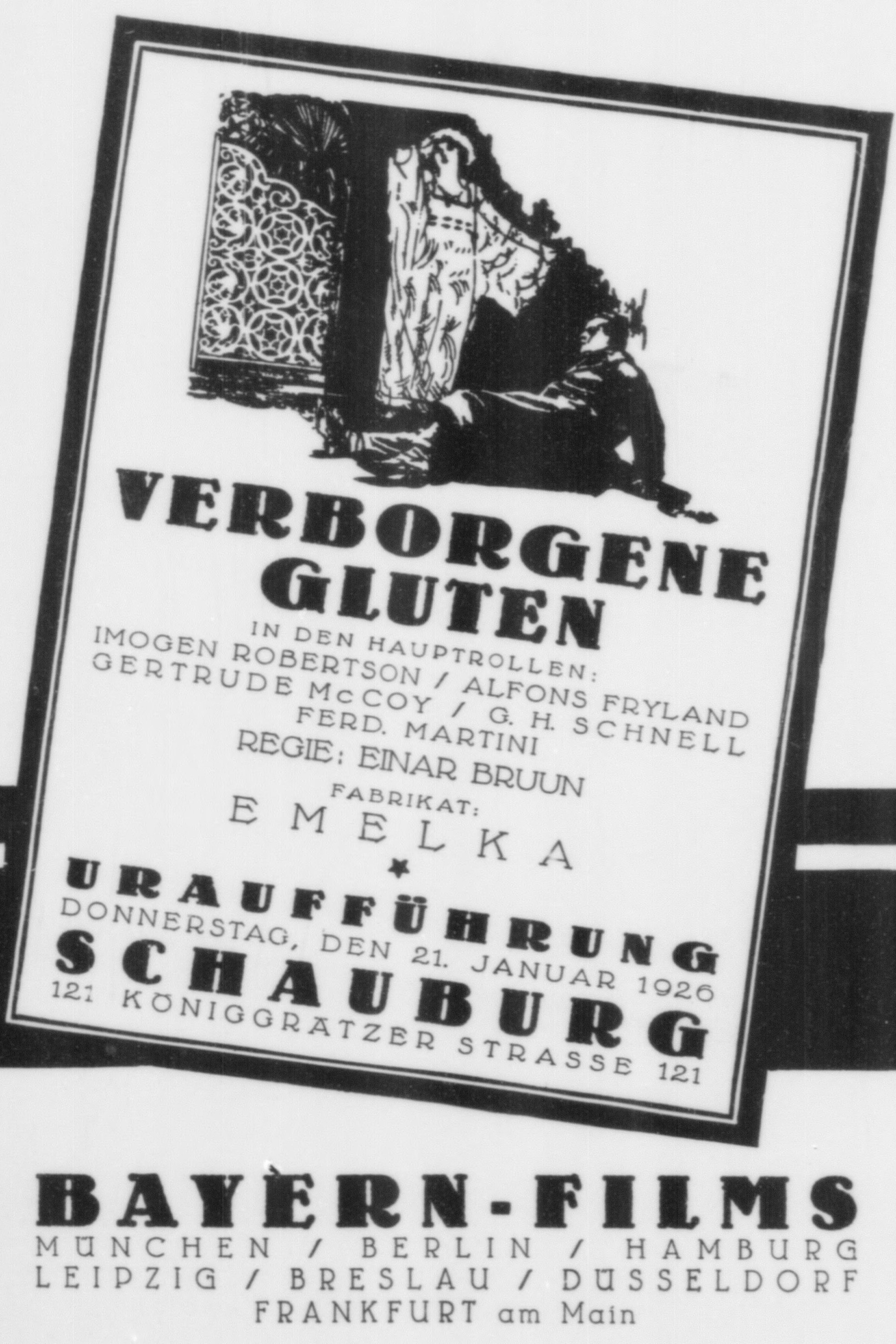 Hidden Fires (1925) poster