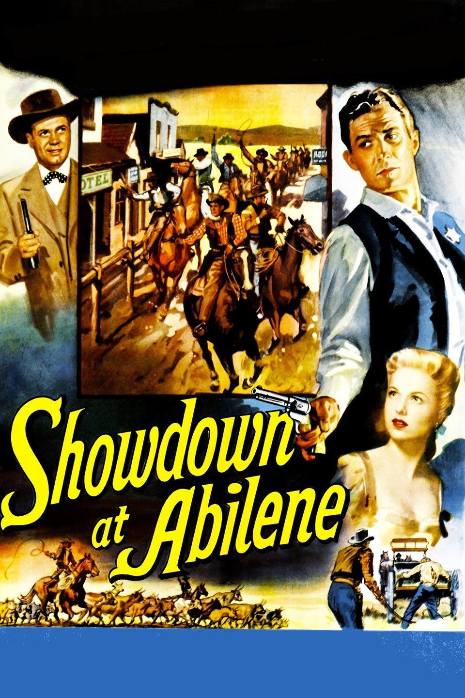 Showdown at Abilene (1956) poster