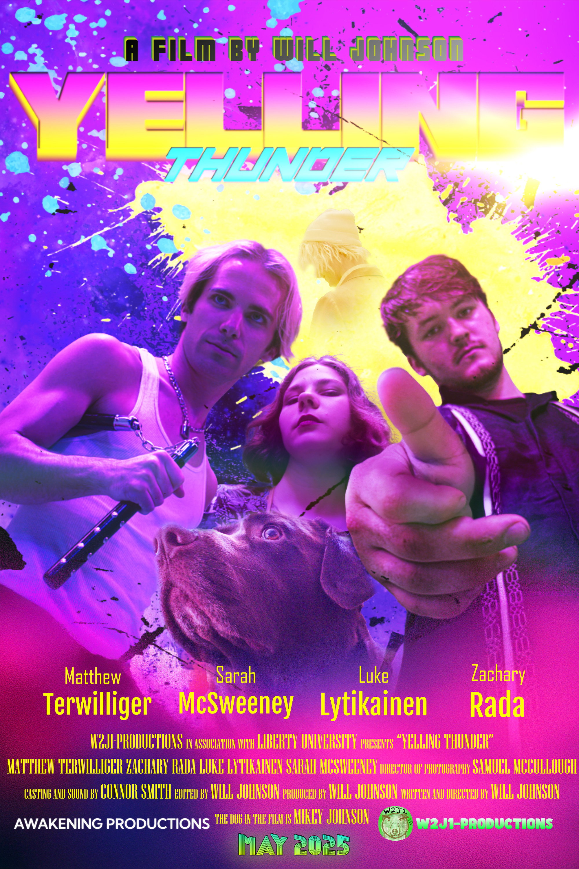 Yelling Thunder (2025) poster