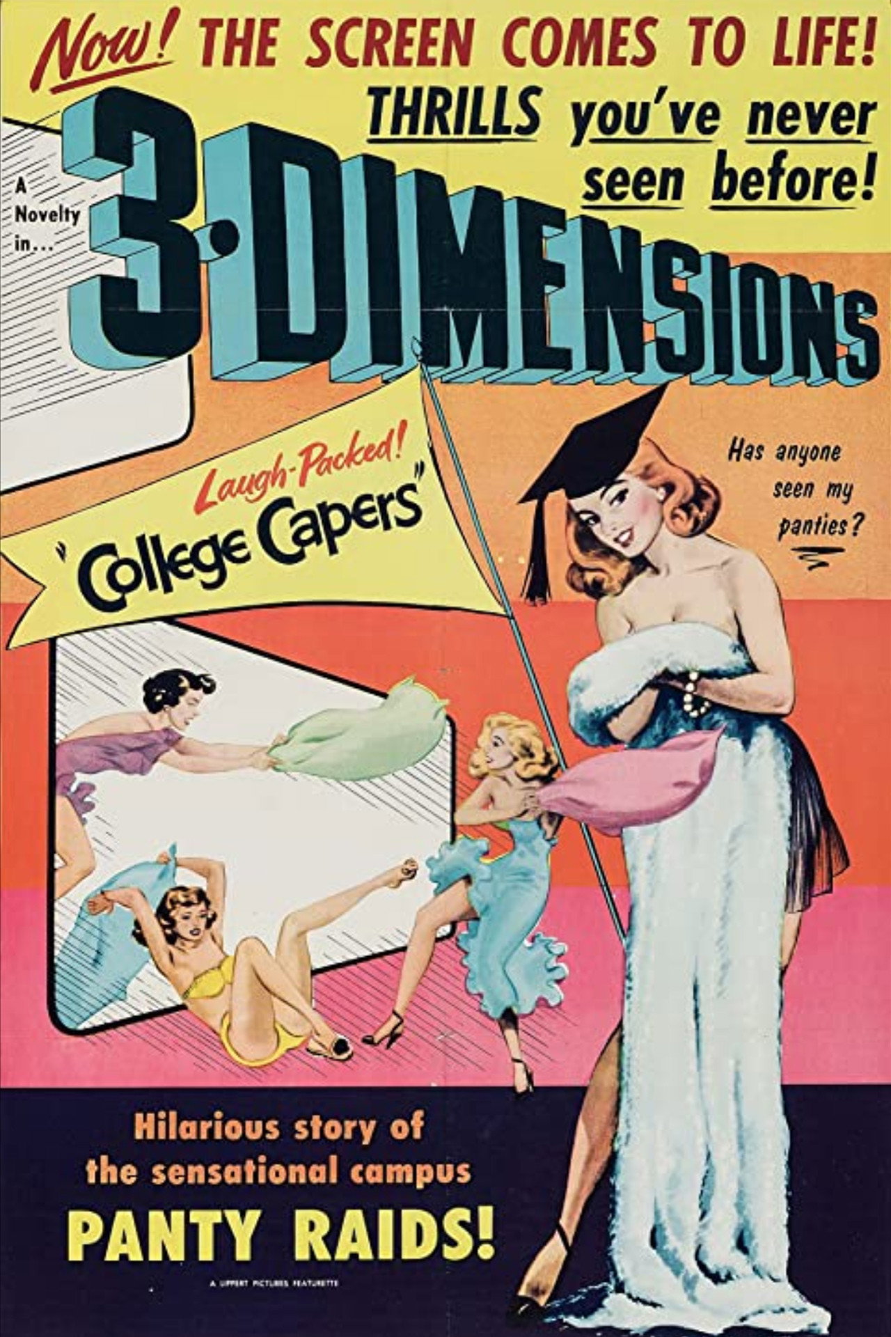 College Capers (1953) poster