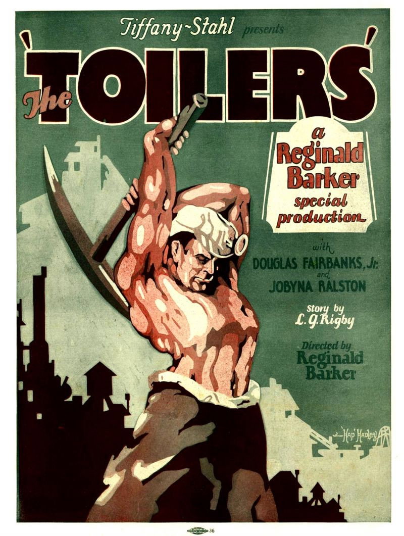 The Toilers (1928) poster