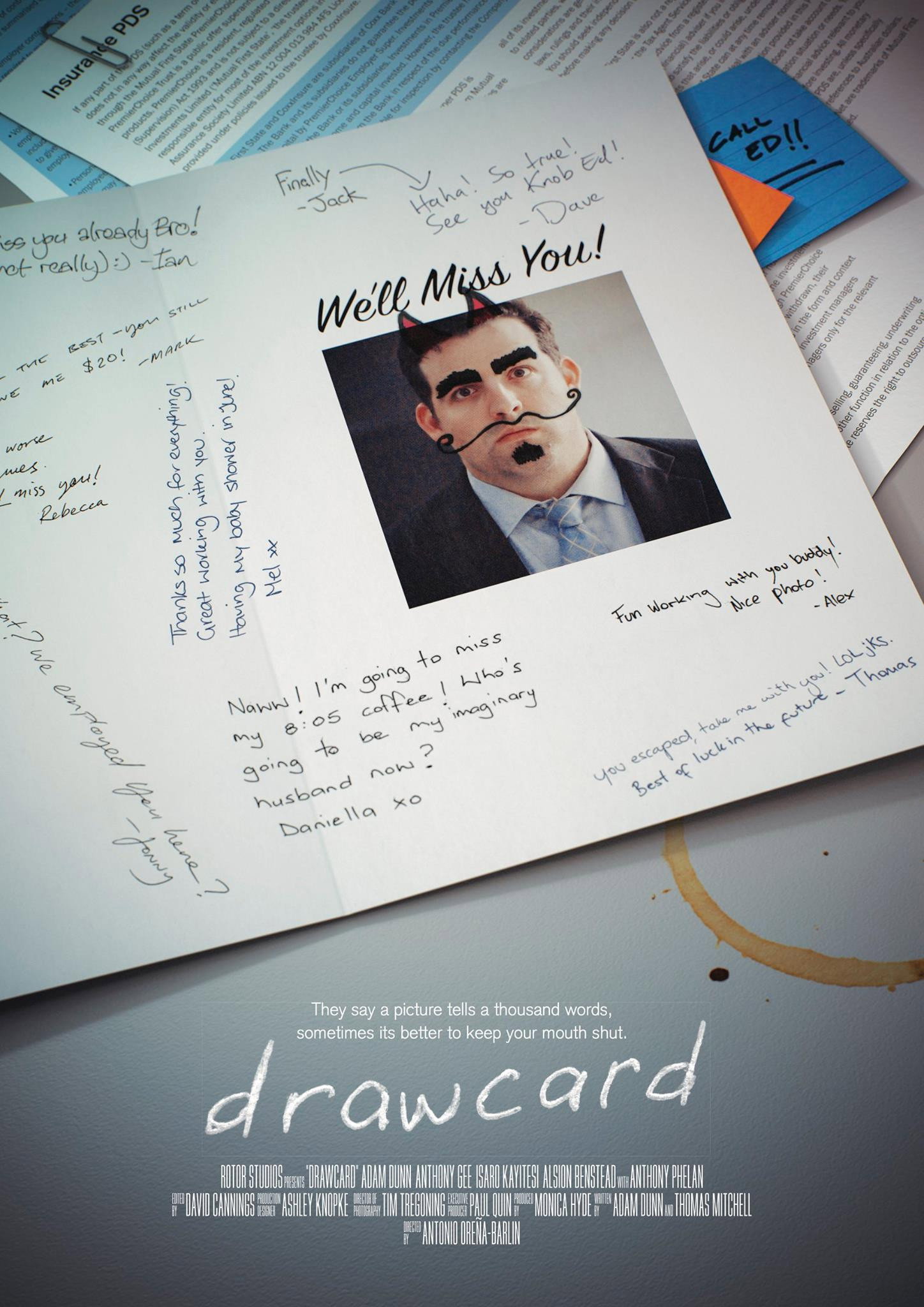 Drawcard (2016) poster