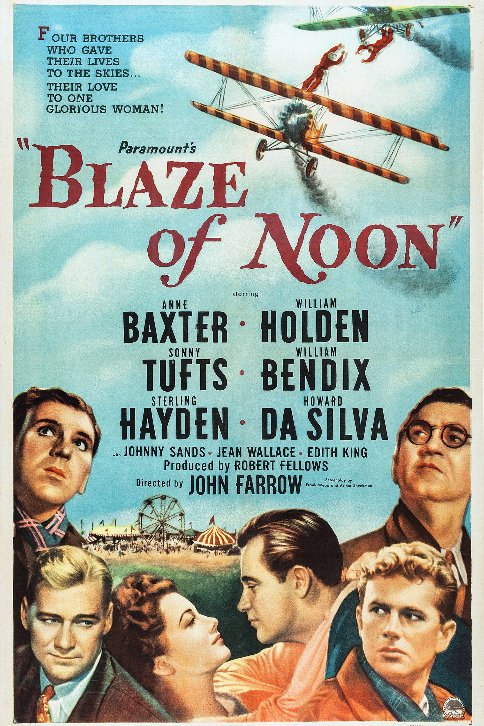 Blaze of Noon (1947) poster