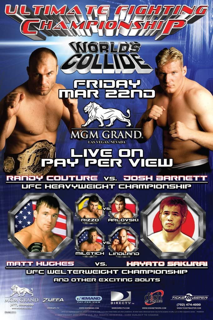 UFC 36: Worlds Collide (2002) poster
