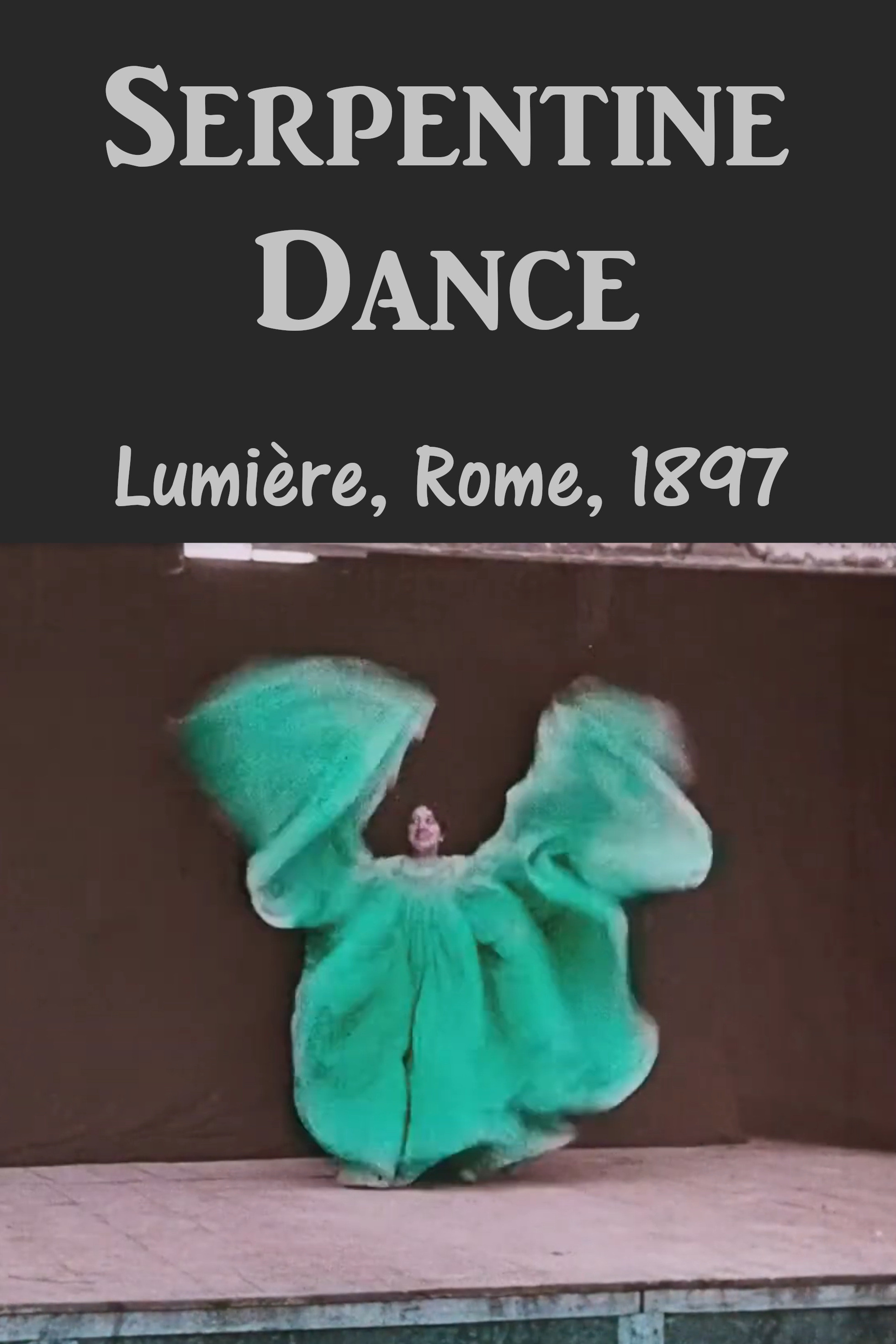 Serpentine Dance (1897) poster