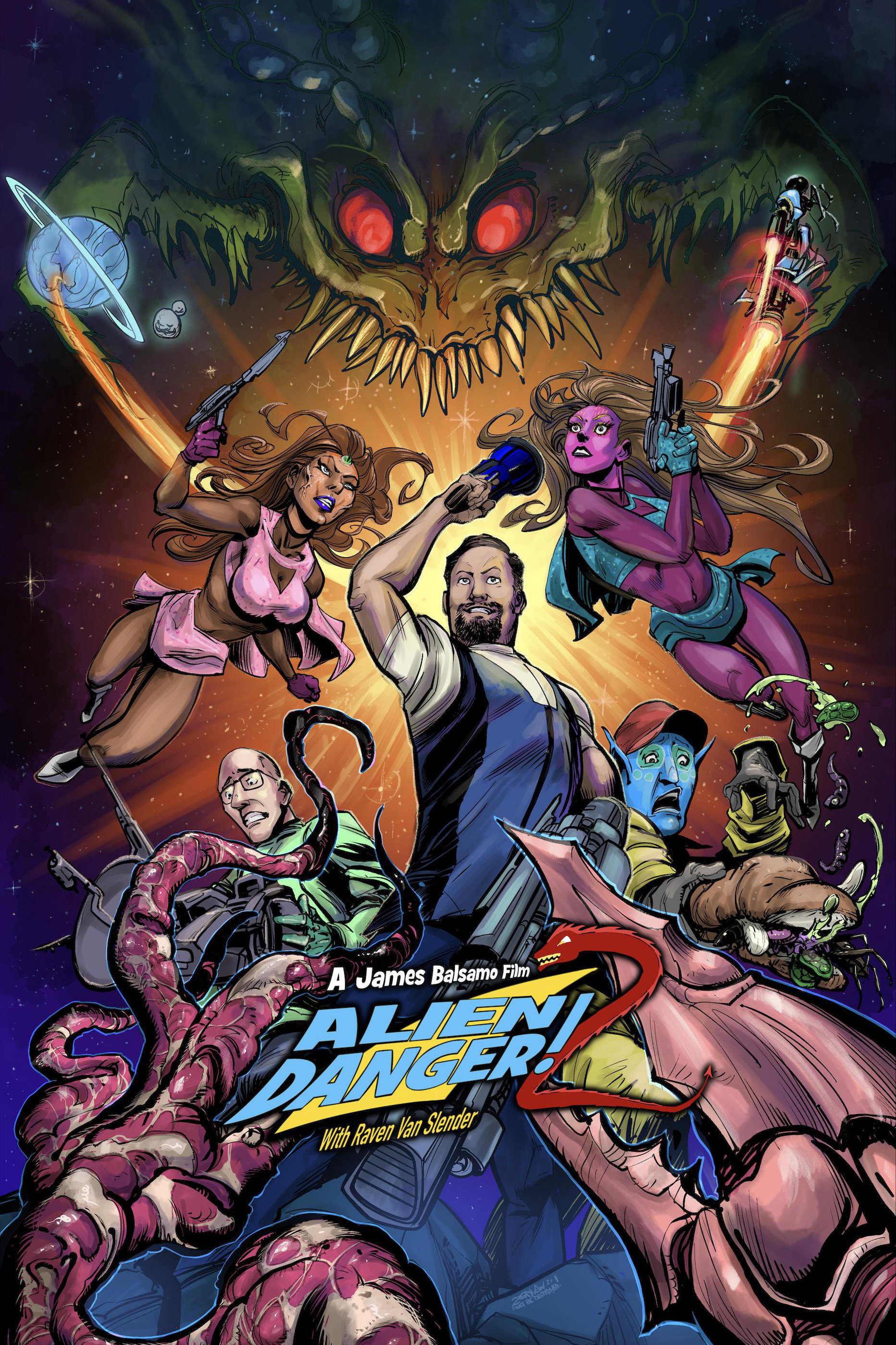 Alien Danger 2! With Raven Van Slender (2021) poster