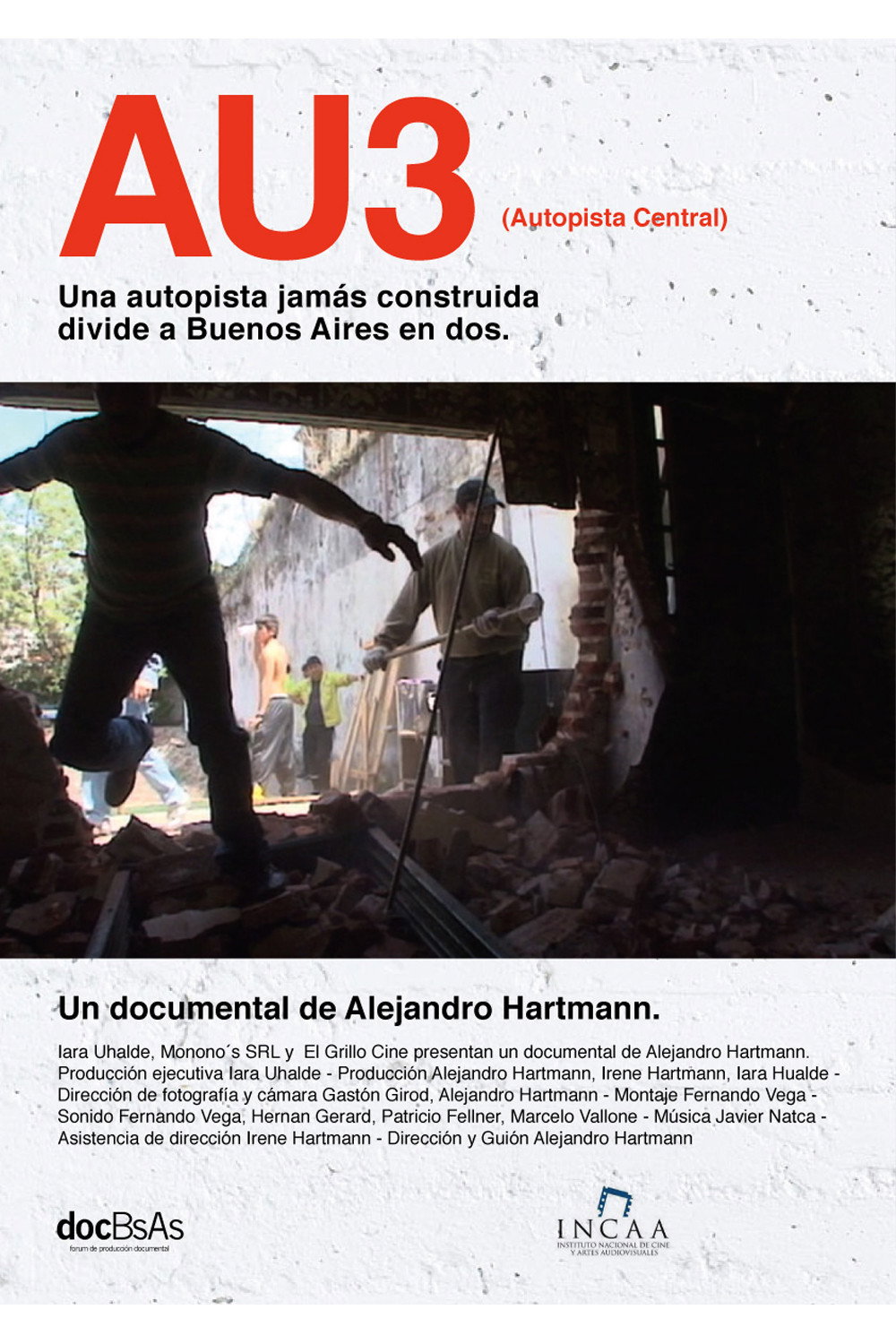 AU3 (Autopista Central) (2010) poster
