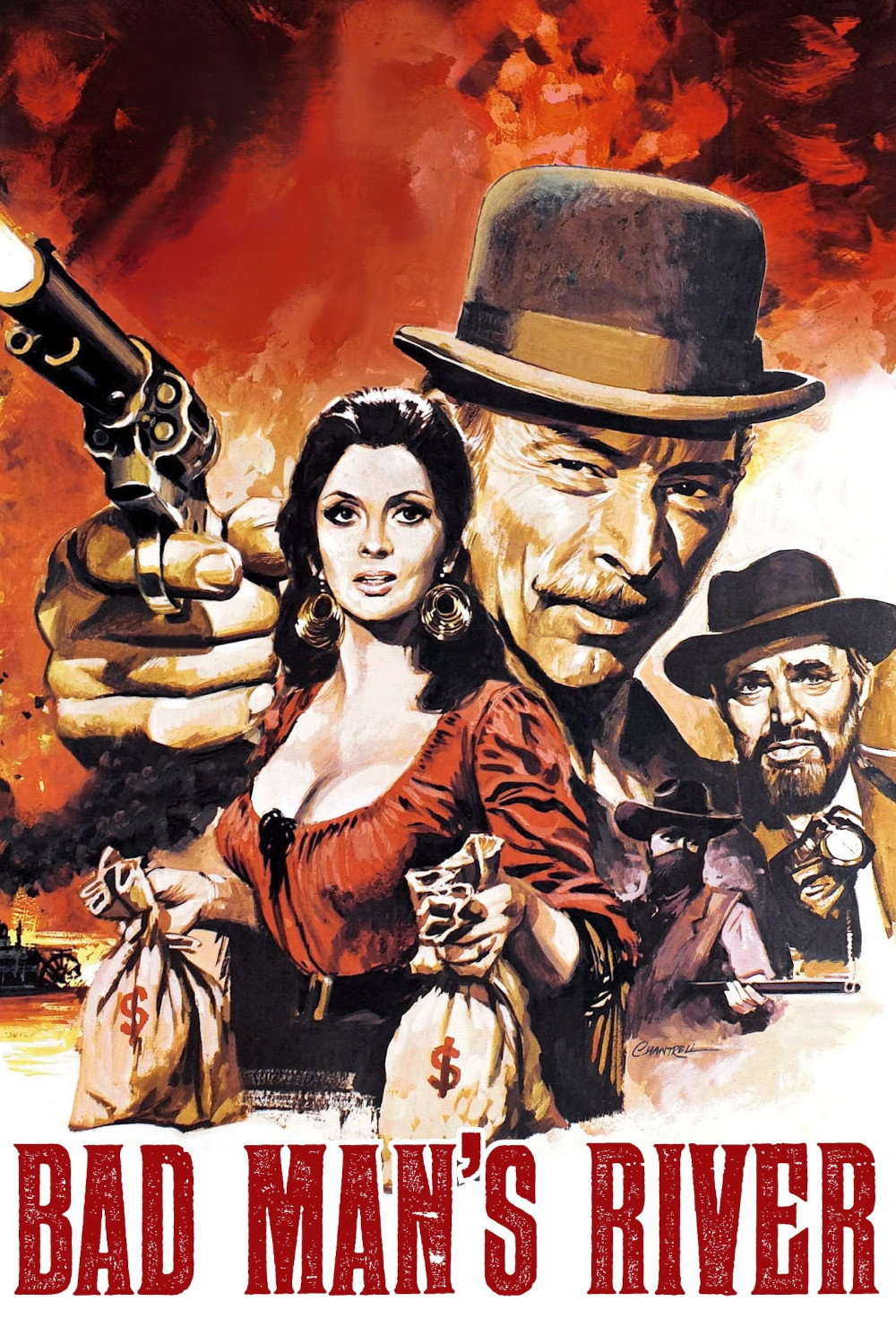Bad Man's River (1971) poster