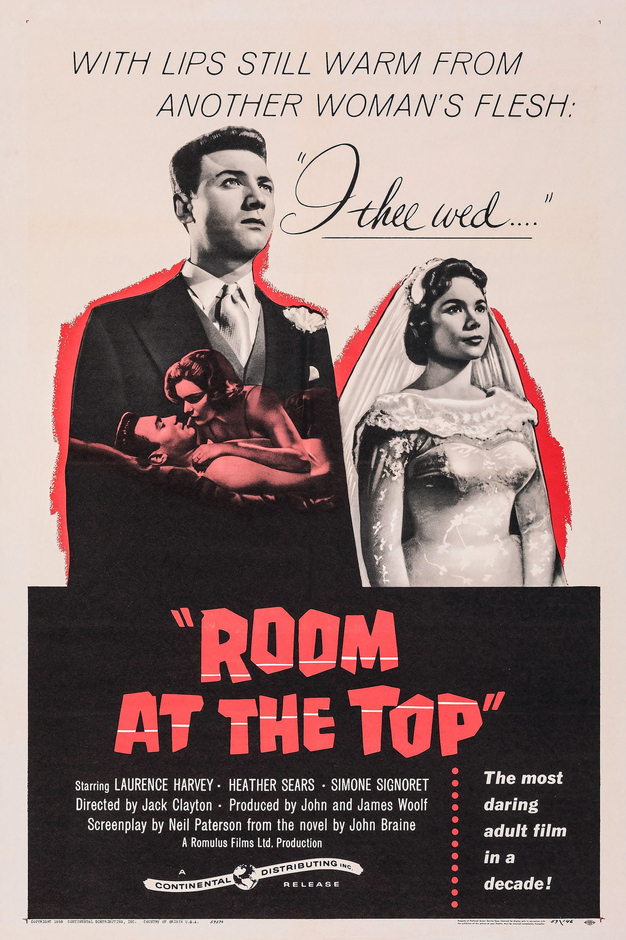 Room at the Top (1958) poster