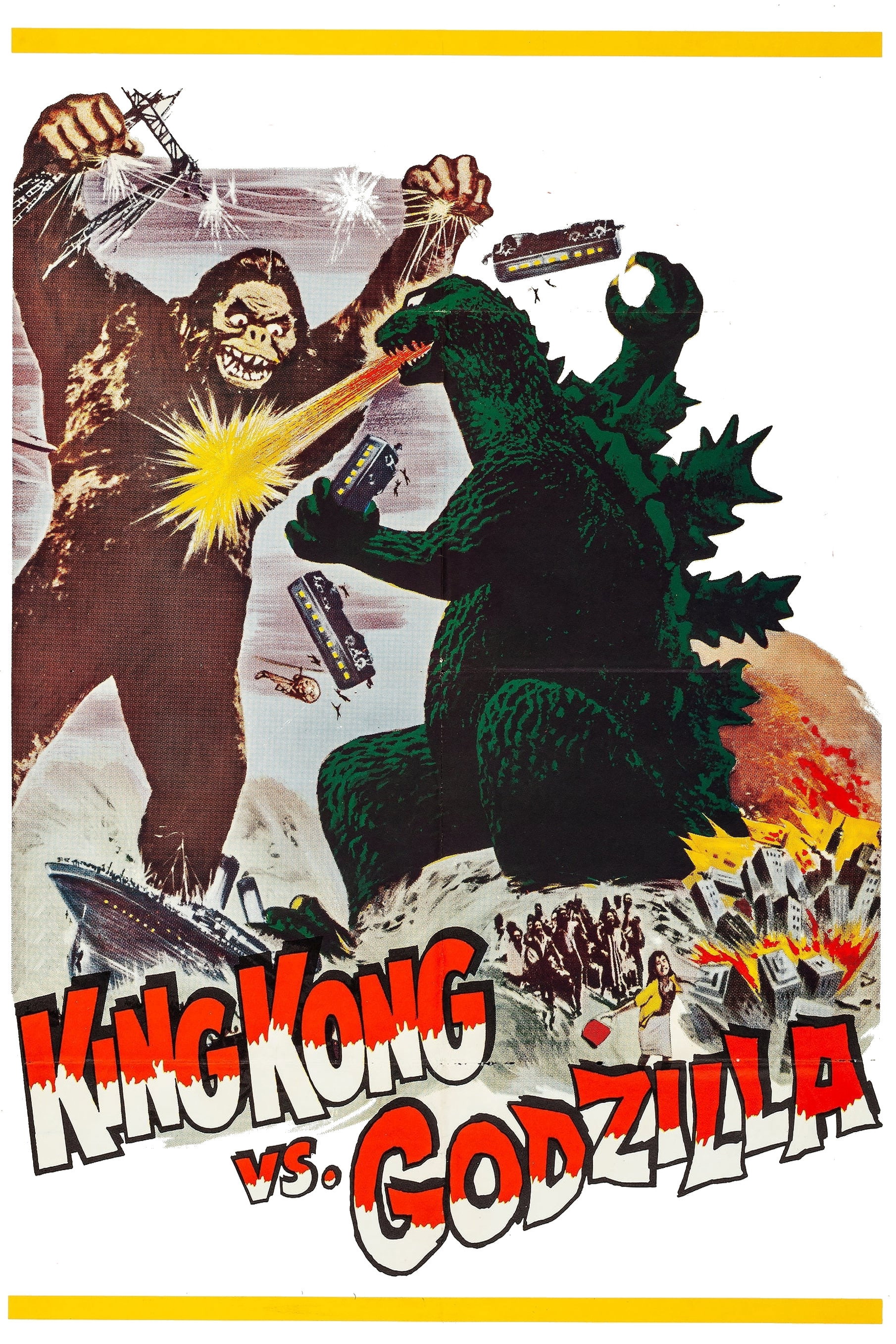 King Kong vs. Godzilla (1963) poster