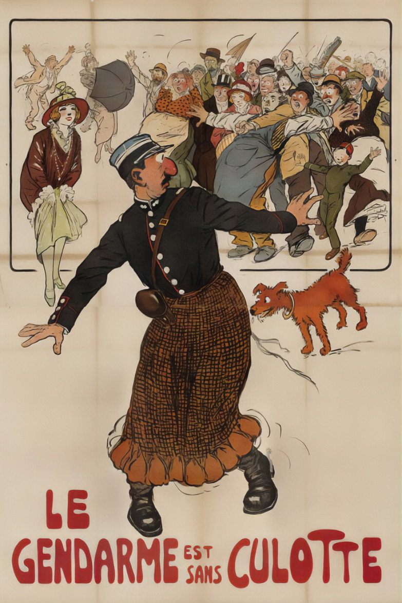 The Policeman Has No Pants (1914) poster