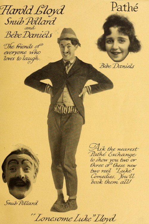 Lonesome Luke's Lively Life (1917) poster
