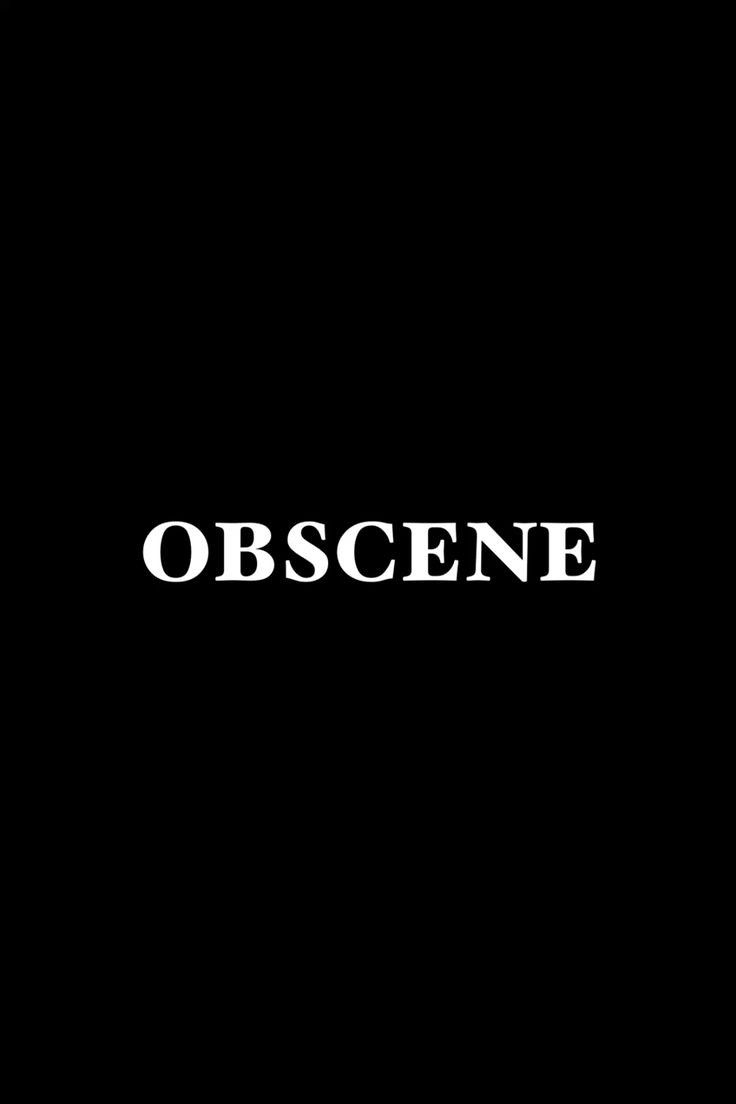Obscene (2026) poster