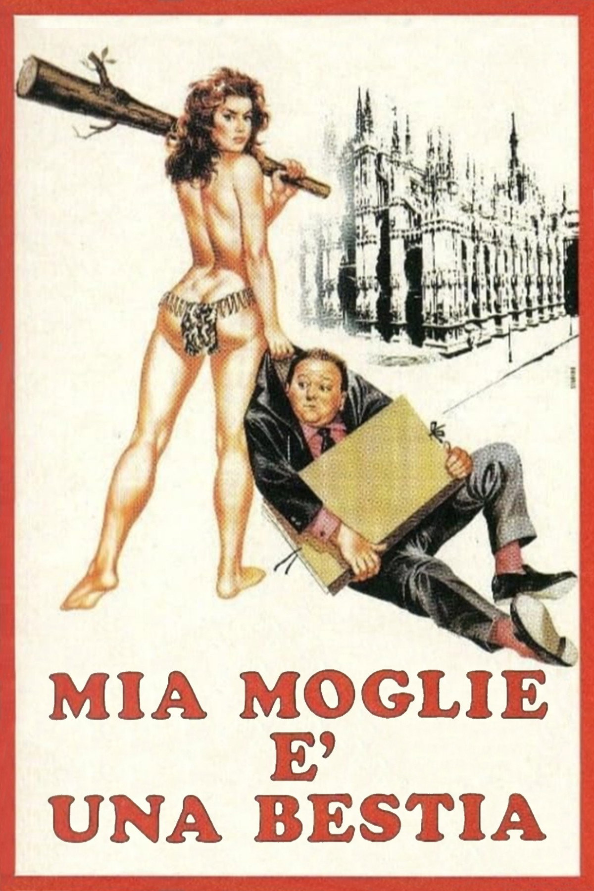 Mia moglie è una bestia (1988) poster