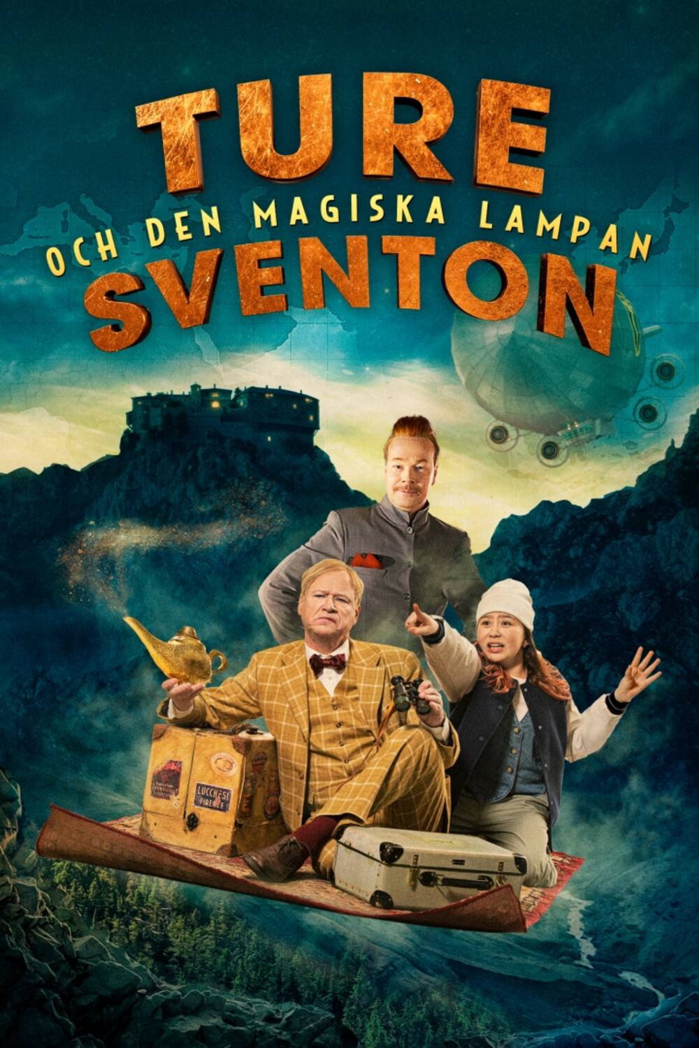 Ture Sventon och den magiska lampan (2023) poster