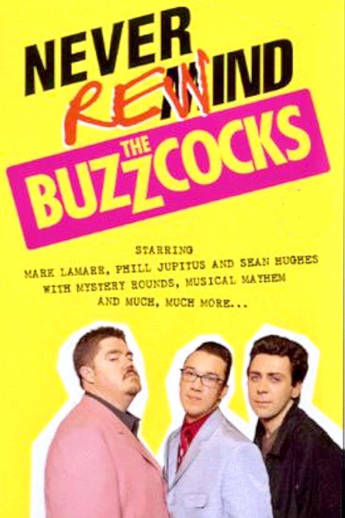 Never Rewind the Buzzcocks (1998) poster