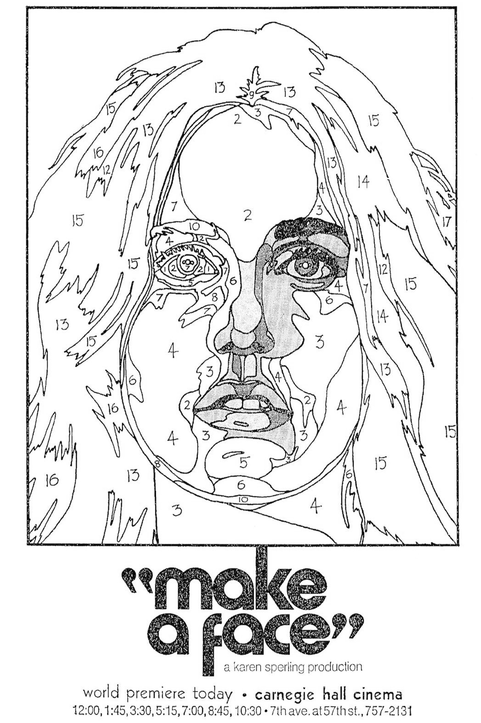 Make A Face (1971) poster