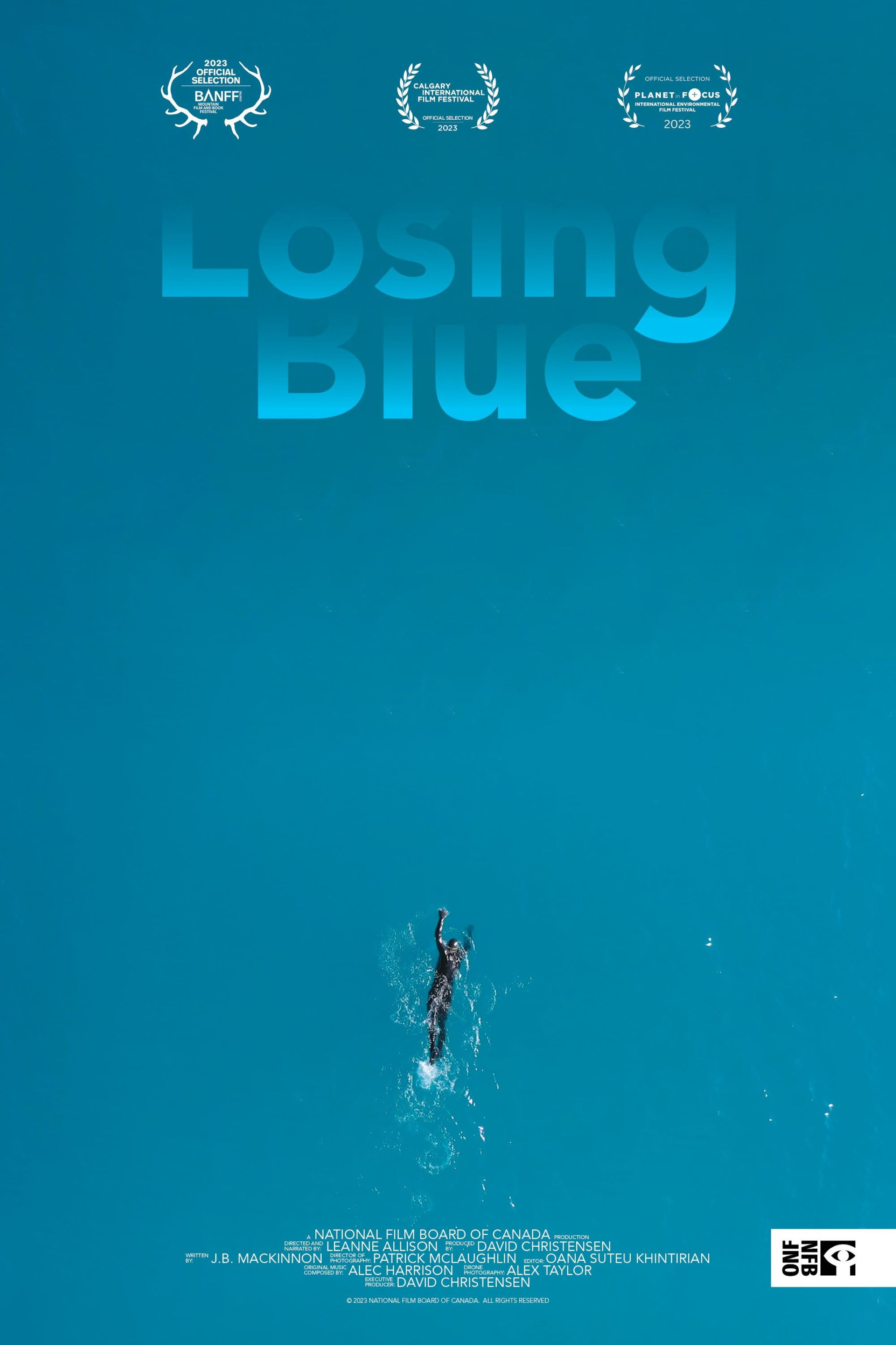 Losing Blue (2023) poster