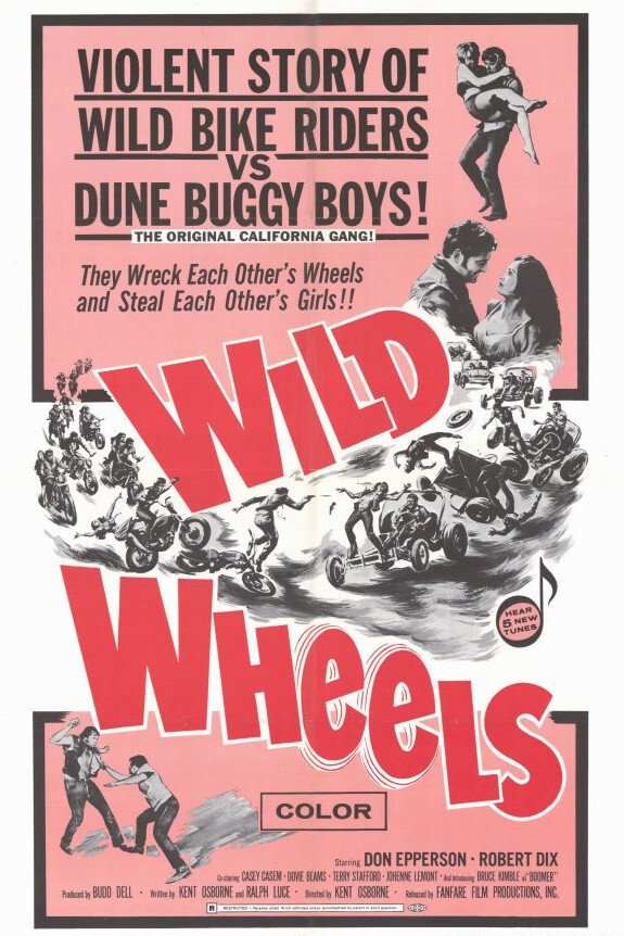Wild Wheels (1969) poster