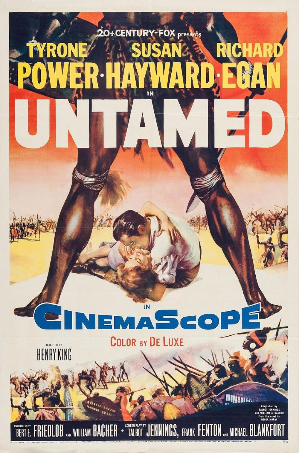Untamed (1955) poster