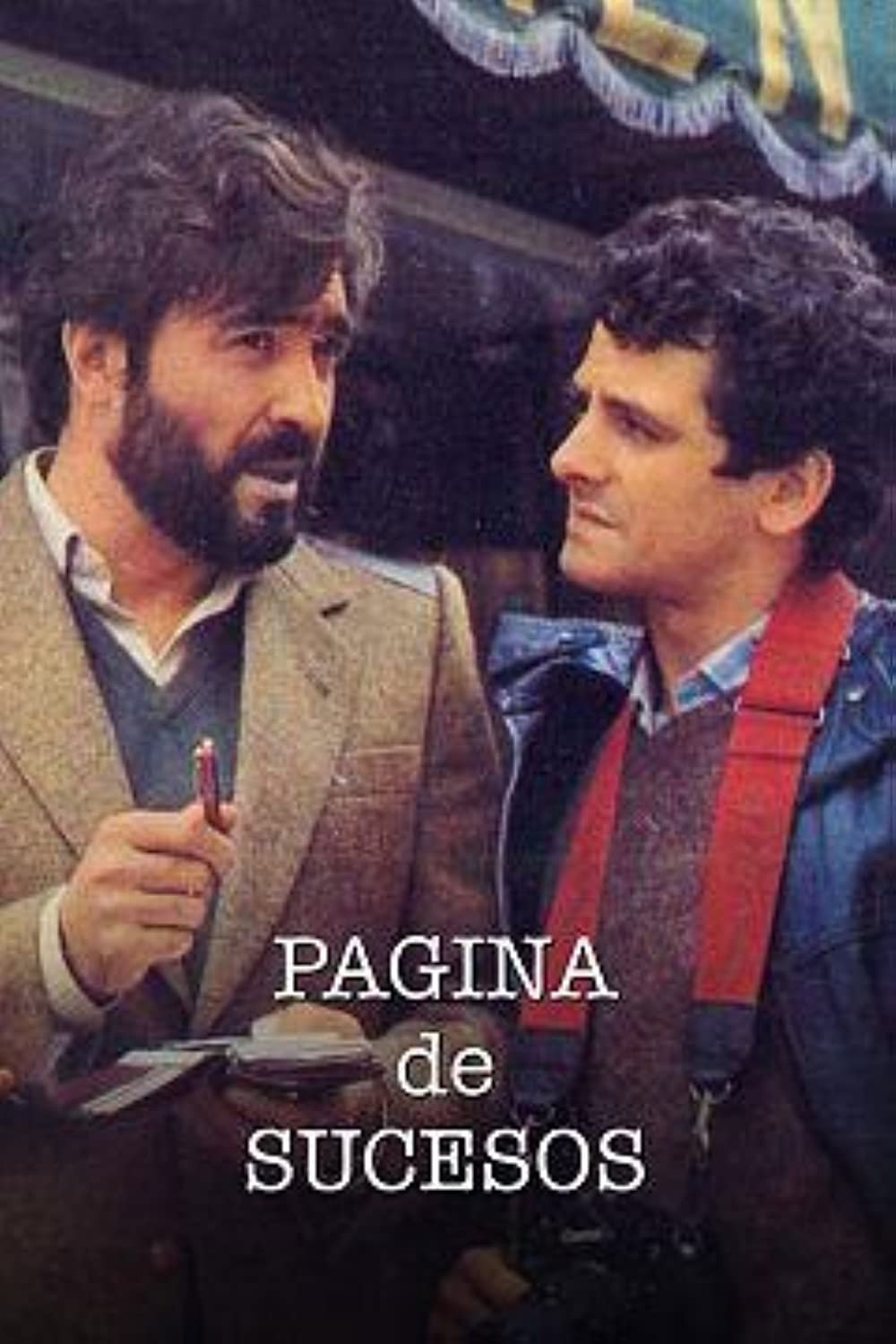 Pagina de Sucesos (1985) poster