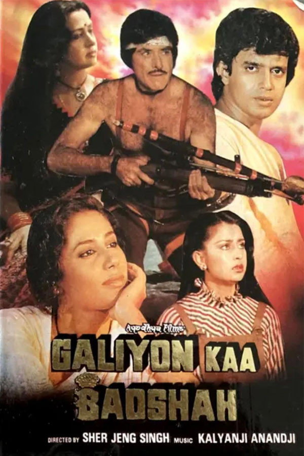 Galiyon Ka Badshah (1989) poster