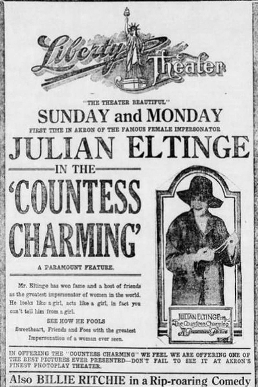 The Countess Charming (1917) poster