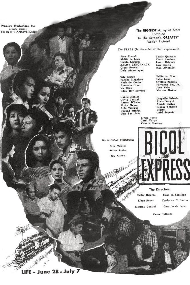 Bicol Express (1957) poster