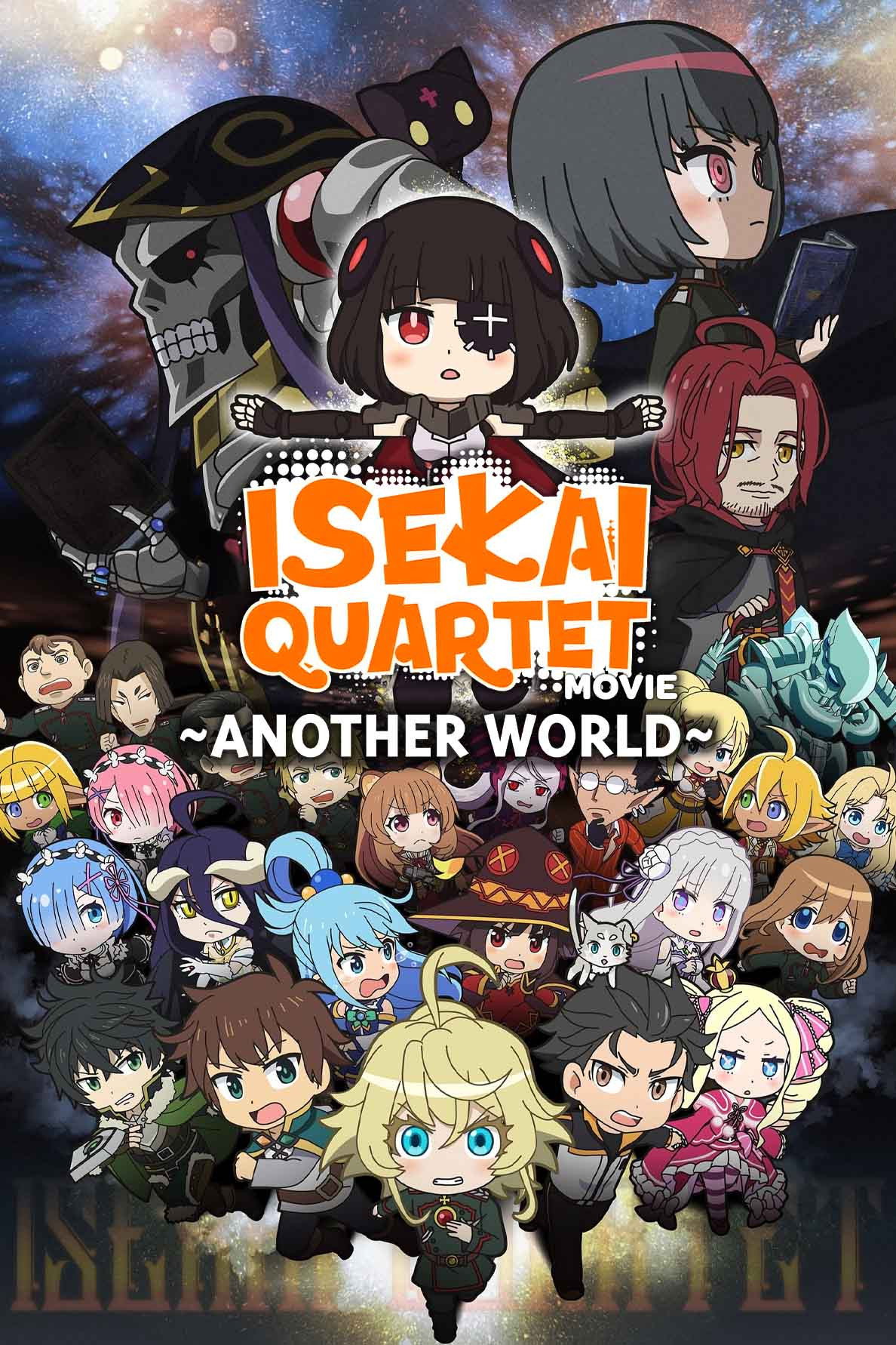 Isekai Quartet the Movie: Another World (2022) poster