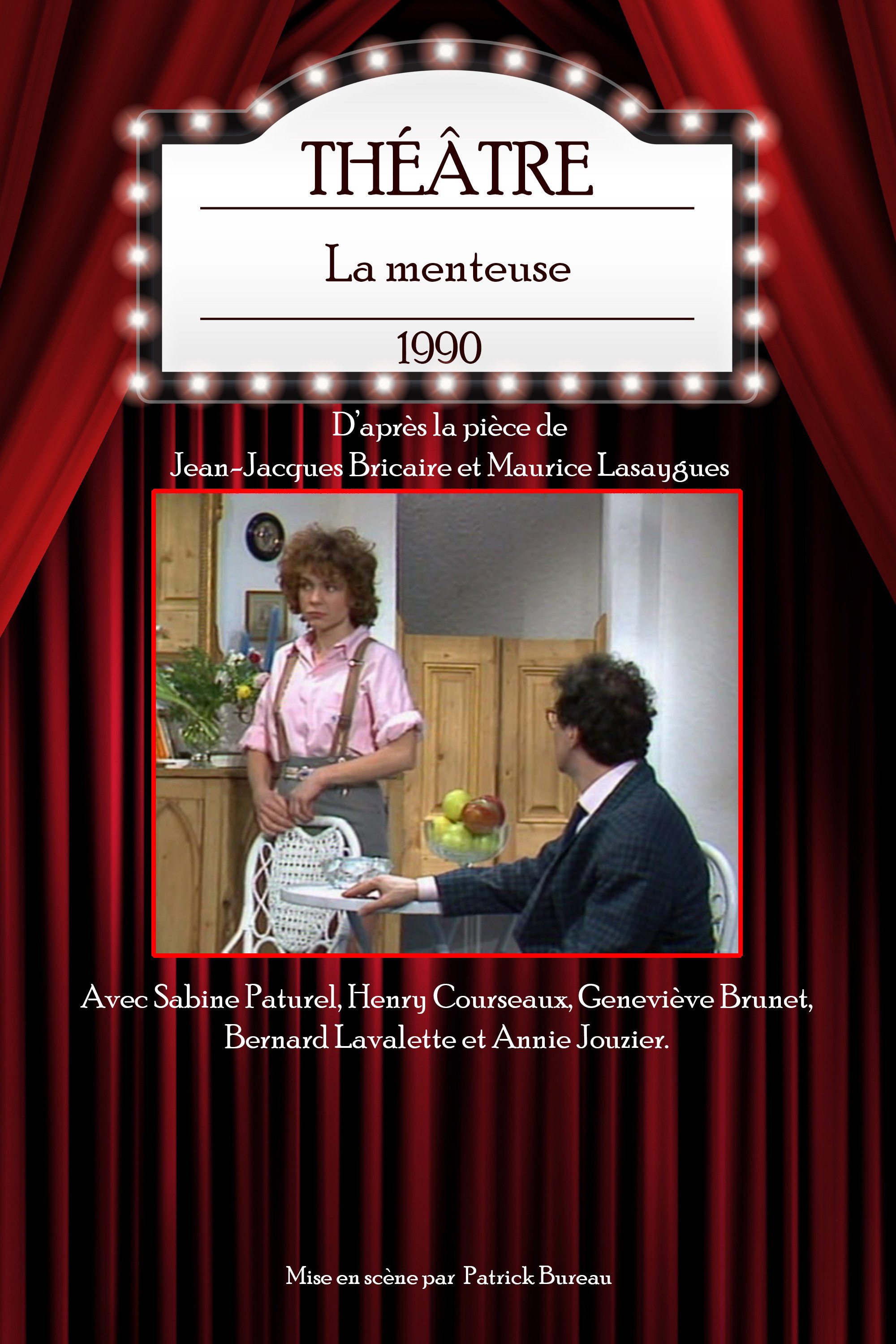 La menteuse (1990) poster