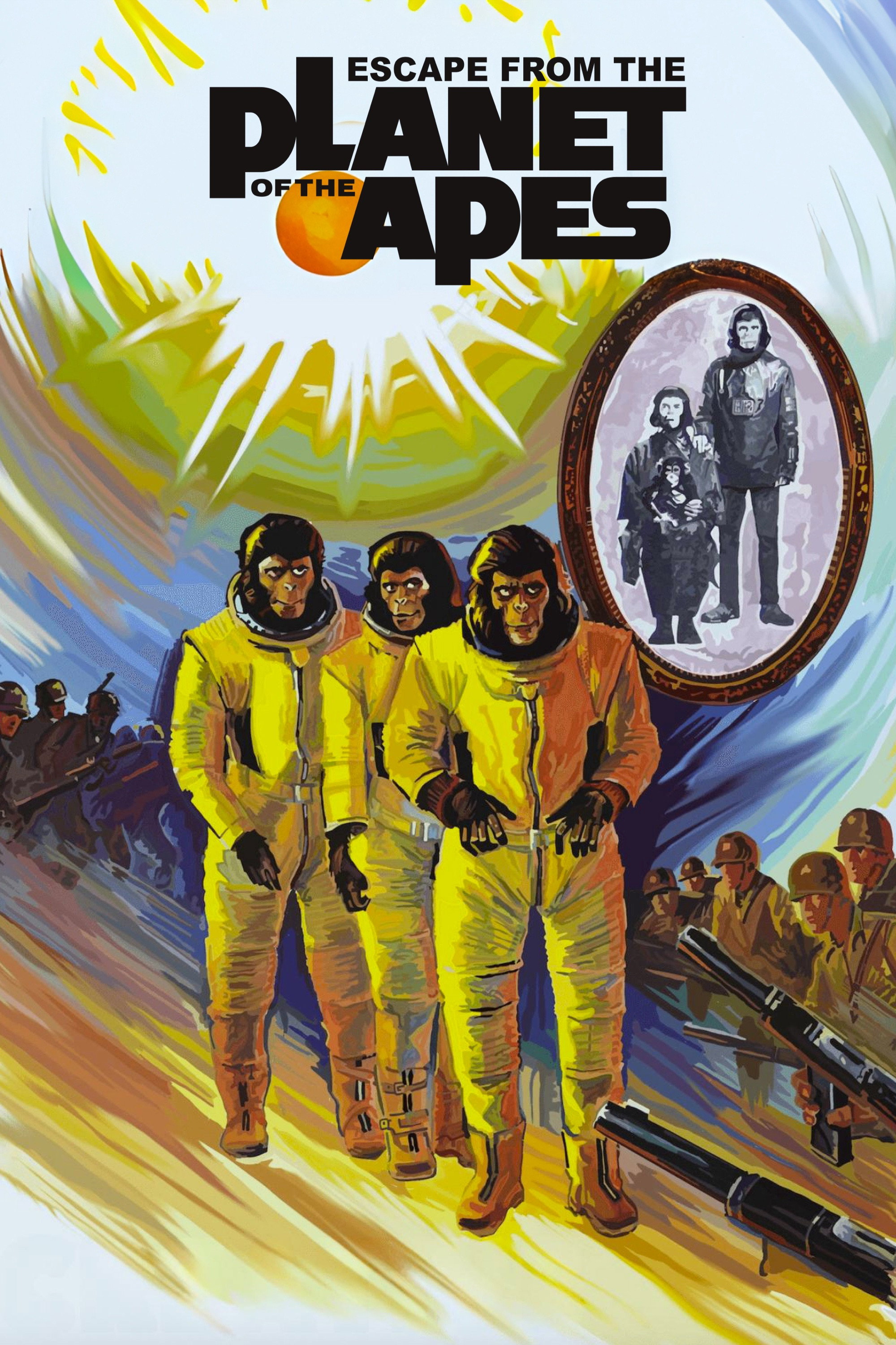 Escape from the Planet of the Apes (1971) poster