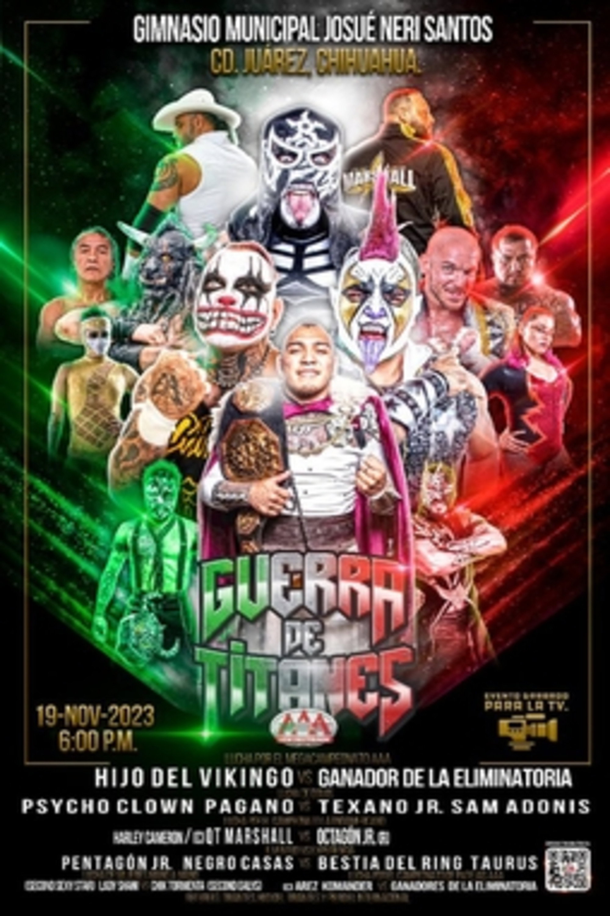 AAA Guerra De Titanes 2023 (2023) poster