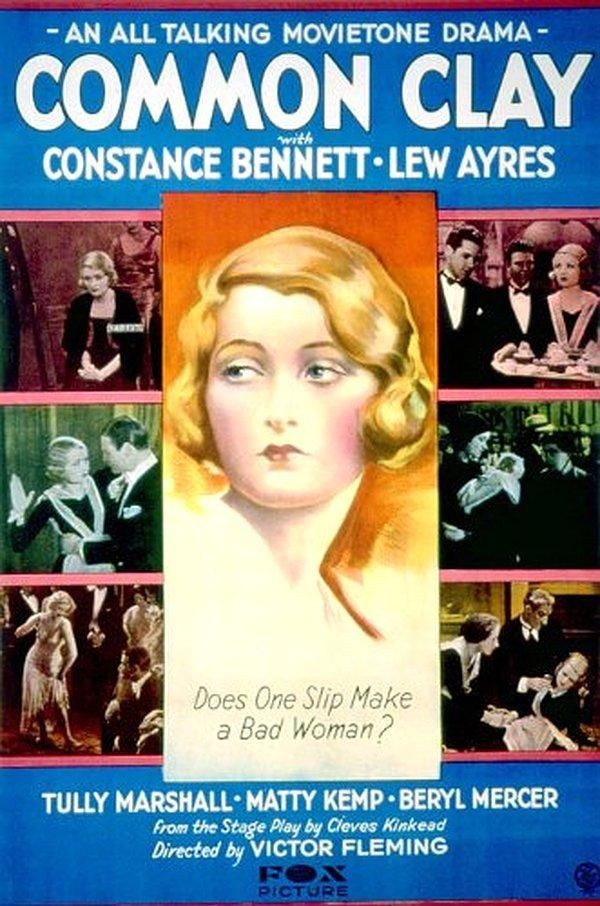 Common Clay (1930) poster