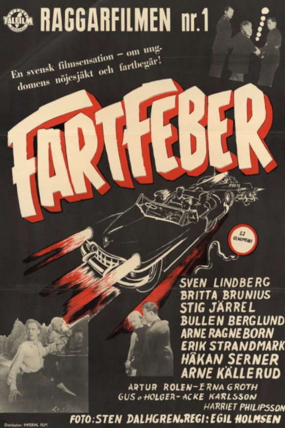 Fartfeber (1953) poster