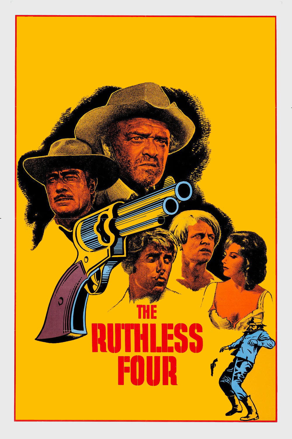The Ruthless Four (1968) poster