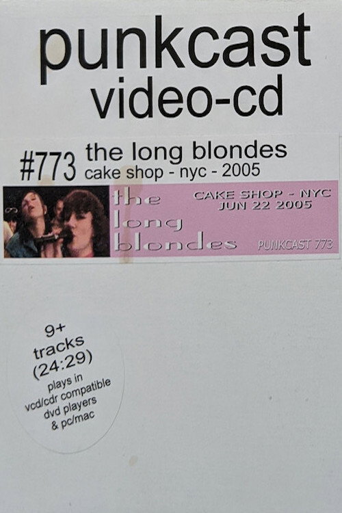The Long Blondes: Cake Shop - NYC - Jun 22 2005 (2005) poster