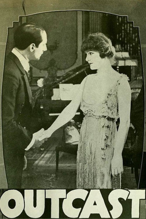 Outcast (1922) poster