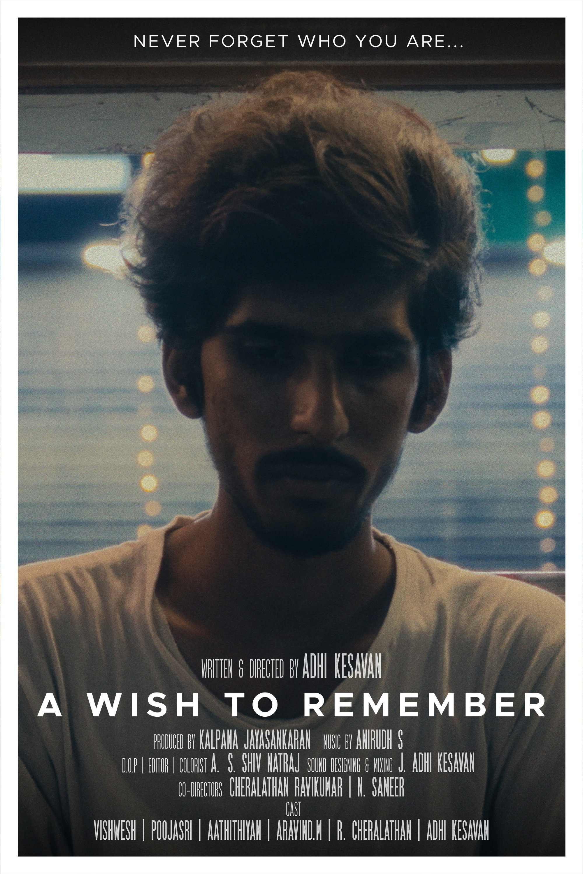 A WISH TO REMEMBER (2025) poster