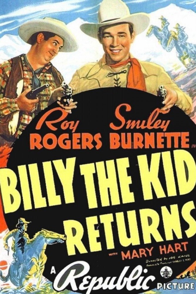 Billy The Kid Returns (1938) poster