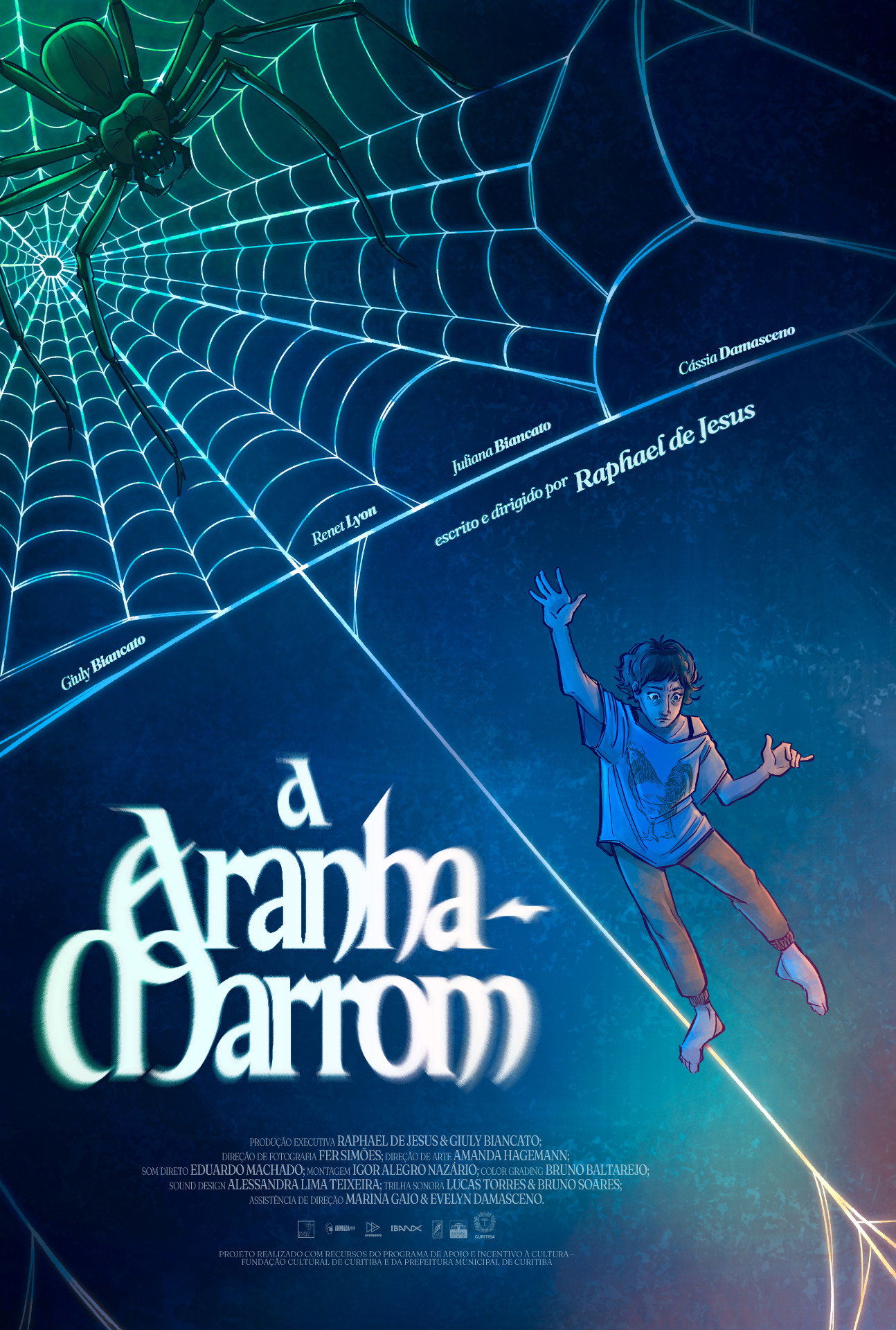 The Writer and the Brown Spider (2025) poster