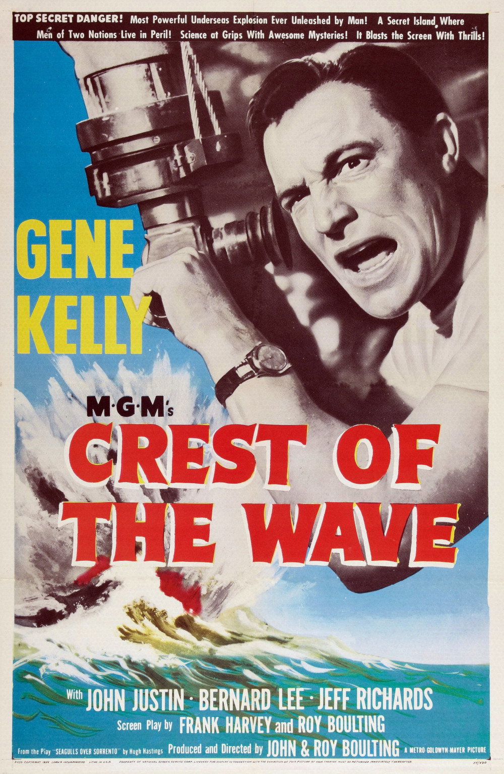 Seagulls Over Sorrento (1954) poster
