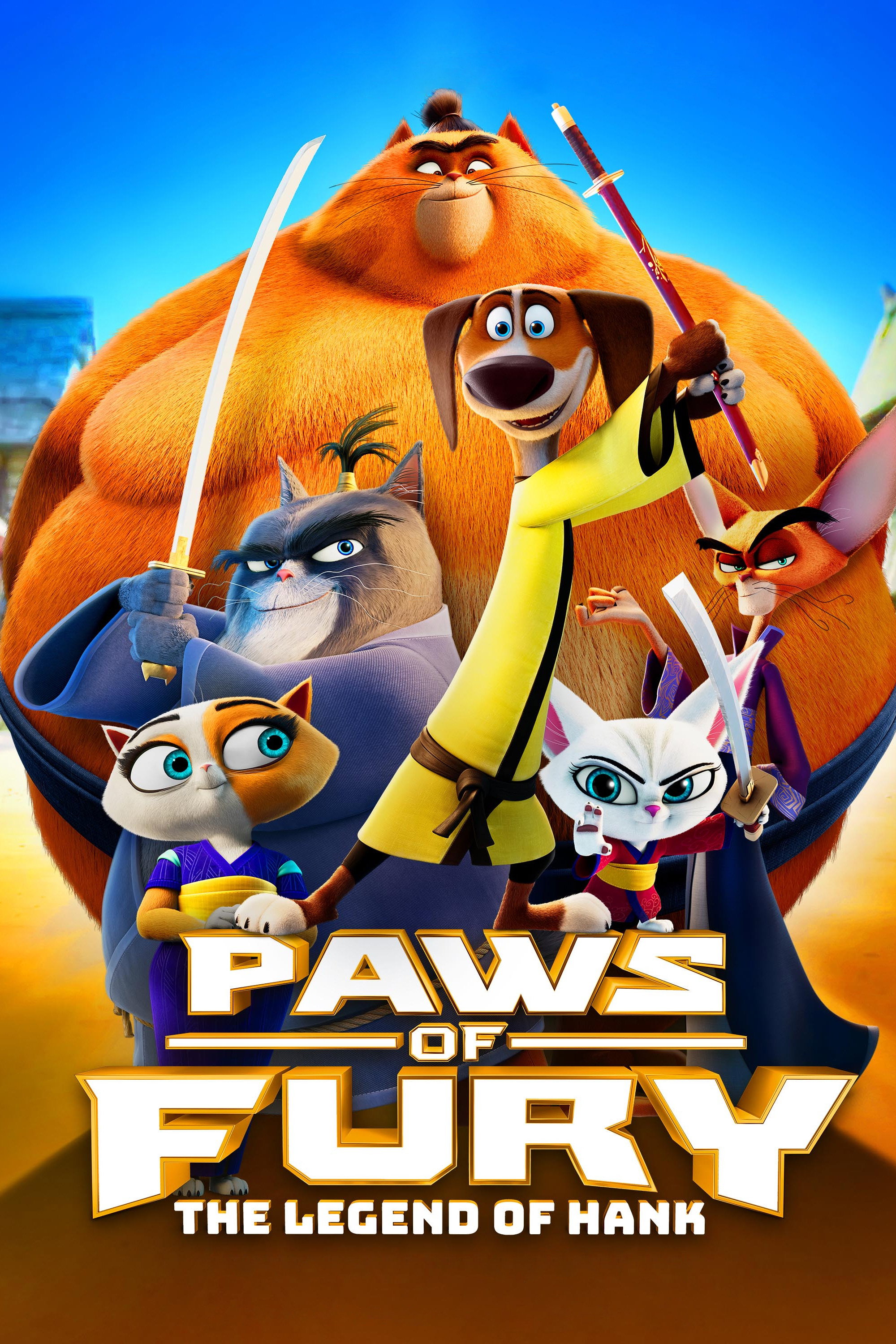 Paws of Fury: The Legend of Hank (2022) poster