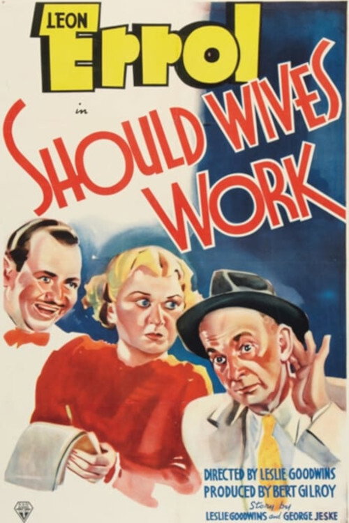 Should Wives Work? (1937) poster