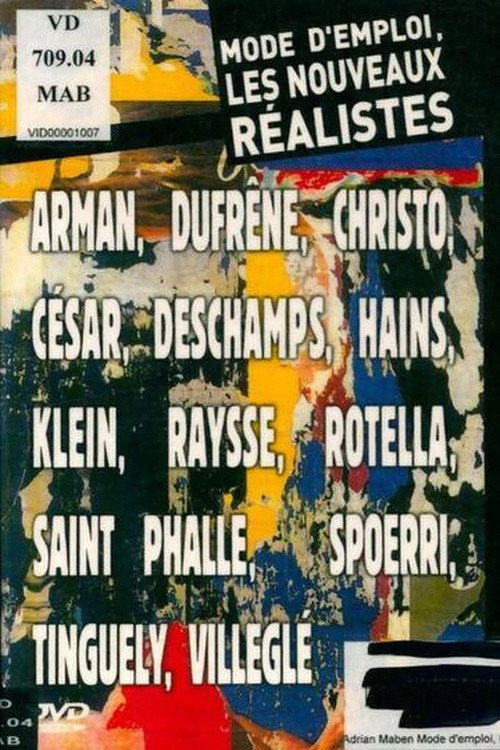 Mode d’Emploi, Les Nouveaux Réalistes (1970) poster
