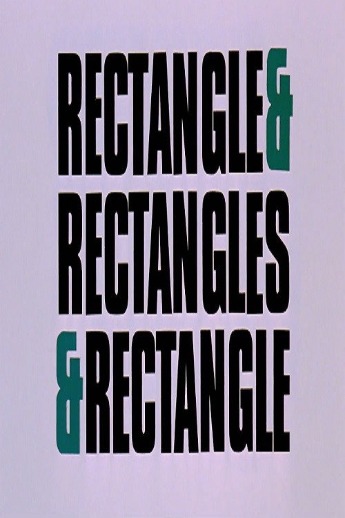 Rectangle & Rectangles (1984) poster