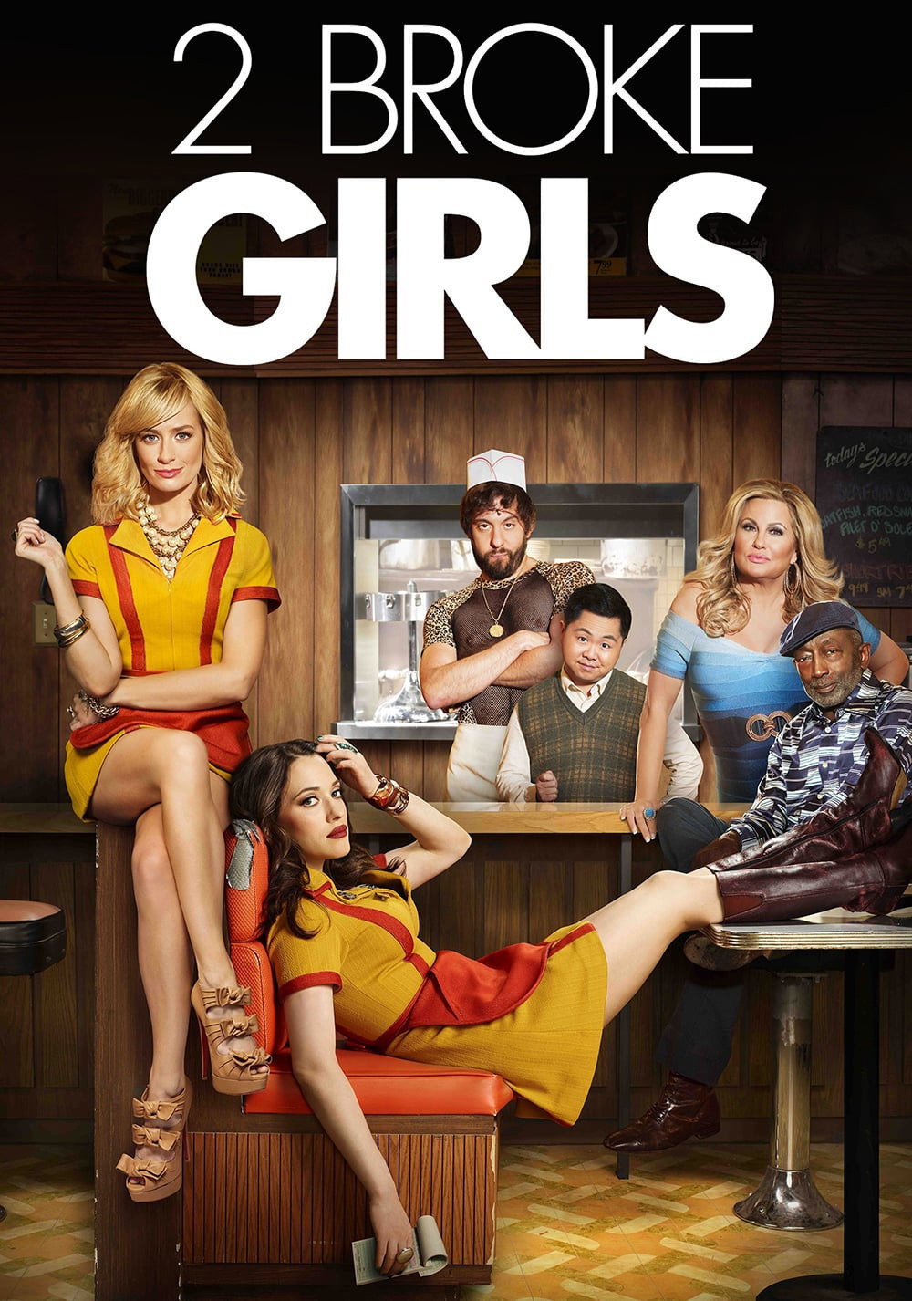 2 Broke Girls (2011) poster