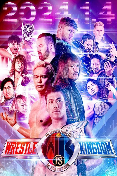NJPW Wrestle Kingdom 18 (2024) poster
